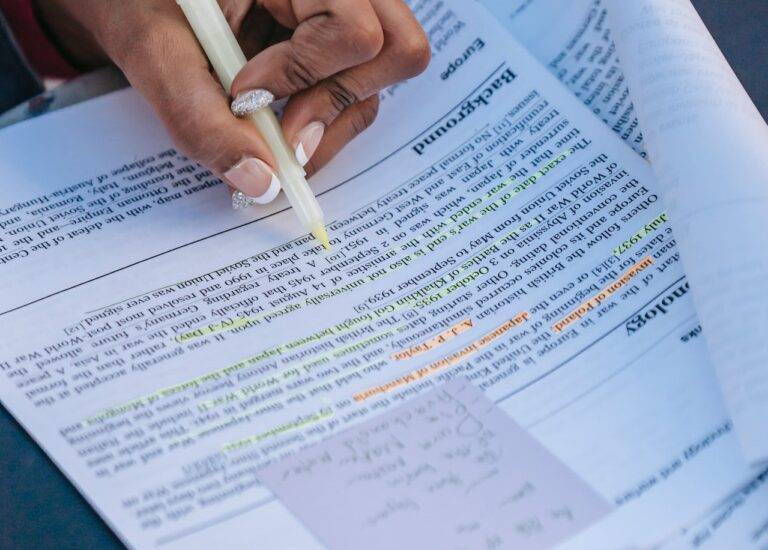 Transitional expression to establish logical relationships