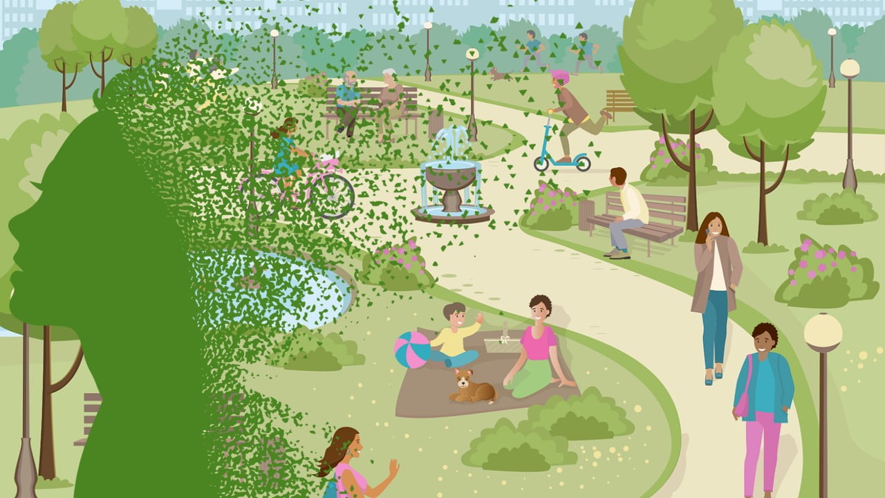 The Green Spaces and Mental Health