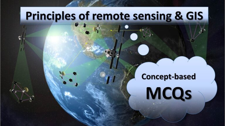 Principles of remote sensing and GIS