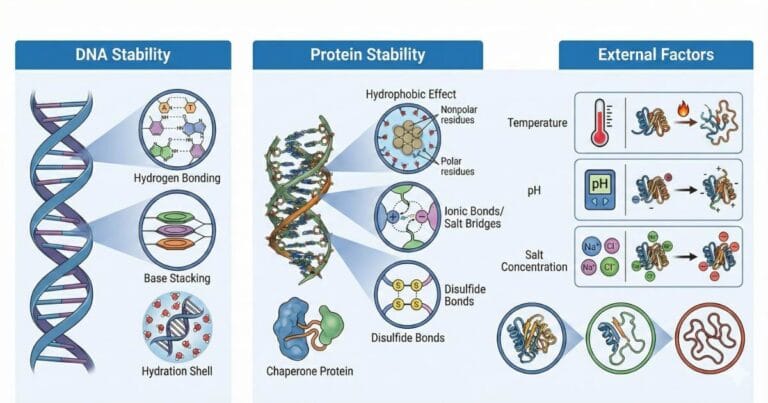 Protein and DNA Stability Factors